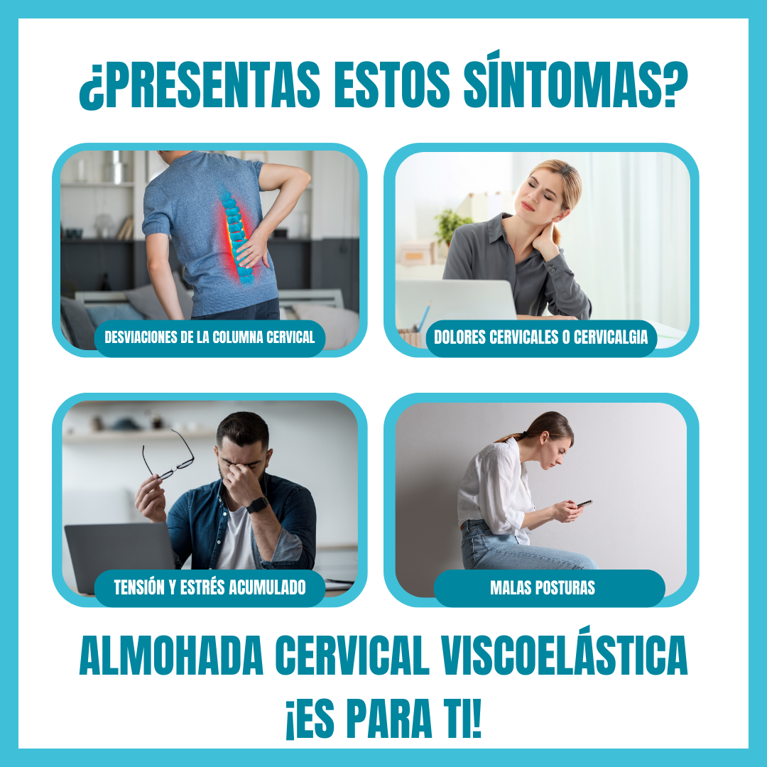 Almohada Cervical Viscoelástica - CerviCare™