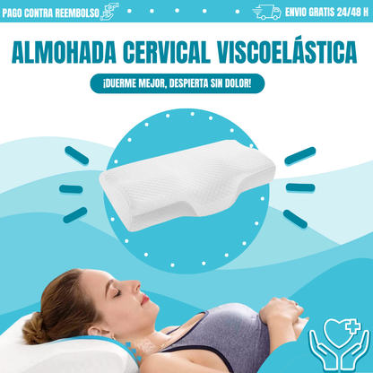 Almohada Cervical Viscoelástica - CerviCare™