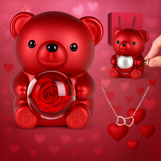 Osito Rosa San Valentín - Teddy & Love™